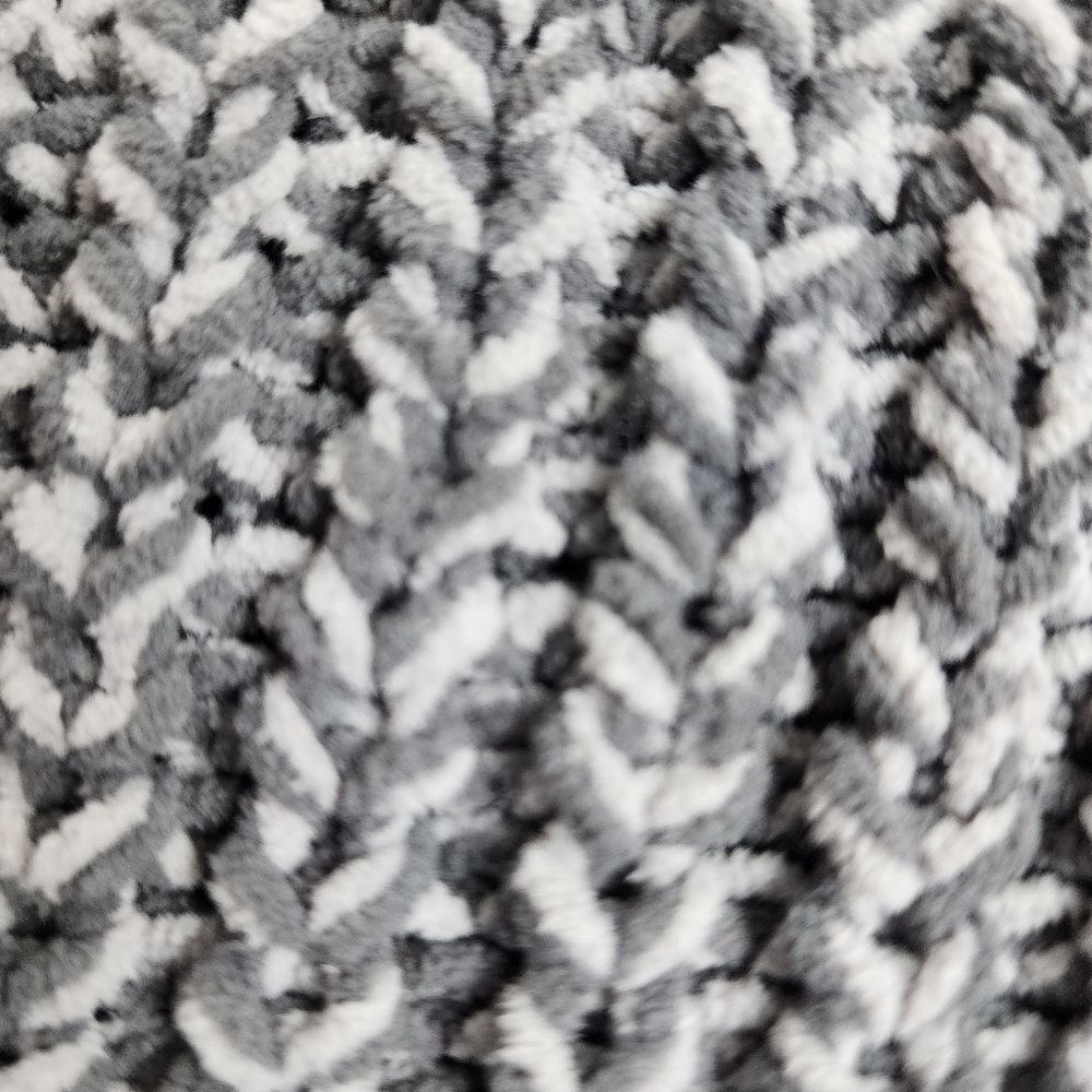 American Eagle Grey Chunky Cable Knit Cropped Sweater - Size S (Oversized Fit) - Picture 3 of 15